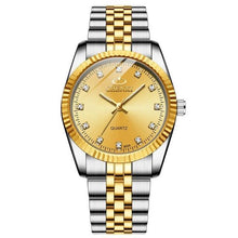 Load image into Gallery viewer, Couples Quartz Men Watch Women Valentine Gift Clock Watches Waterproof Sports Mechanical Watch Stainless Steel Strap Men's Mechanical Wrist Watch For Men Stainless Steel Band