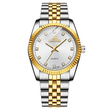 Load image into Gallery viewer, Couples Quartz Men Watch Women Valentine Gift Clock Watches Waterproof Sports Mechanical Watch Stainless Steel Strap Men's Mechanical Wrist Watch For Men Stainless Steel Band