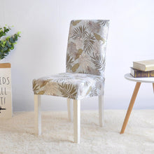 Load image into Gallery viewer, Covers for Dining Room Seat Protector Stretch Removable Printed Chair Cover Elastic Seat Chair Covers Removable And Washable Stretch Banquet Hotel Dining Room Washable Furniture Chair for Kids Pets Home Ceremony Banquet Wedding Party