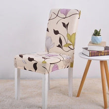 Load image into Gallery viewer, Covers for Dining Room Seat Protector Stretch Removable Printed Chair Cover Elastic Seat Chair Covers Removable And Washable Stretch Banquet Hotel Dining Room Washable Furniture Chair for Kids Pets Home Ceremony Banquet Wedding Party