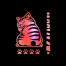 Load image into Gallery viewer, Creative Cat Moving Tail Paws Car Stickers Windshield Rear 3D Window Wiper Cartoon Car Decal Stickers Funny Car Decals and Stickers Cartoon Funny Cat Moving Tail Stickers Windshield Wiper Decals Exterior Accessories for Cars Windshield Wiper Decals