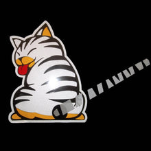 Load image into Gallery viewer, Creative Cat Moving Tail Paws Car Stickers Windshield Rear 3D Window Wiper Cartoon Car Decal Stickers Funny Car Decals and Stickers Cartoon Funny Cat Moving Tail Stickers Windshield Wiper Decals Exterior Accessories for Cars Windshield Wiper Decals