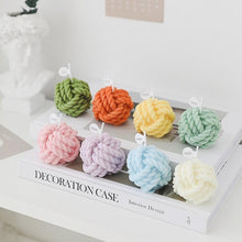 Load image into Gallery viewer, Creative Handmade Wool Ball Candle Scented Candle Hand Poured Scented Handmade Candle Decorative Candle For Bedroom Bathroom Aromatherapy Candle Gift Box Essential Oil Scented Candle Home Decoration