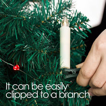 Load image into Gallery viewer, Creative LED Candle Lamp Simulation Flame Tea Light Home Birthday Christmas Candle Battery Operated Flameless LED Candles Lights Ideal For Thanksgiving Table Christmas Home Dec Party Wedding Candles Safety Home Decoration