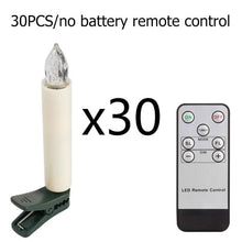 Load image into Gallery viewer, Creative LED Candle Lamp Simulation Flame Tea Light Home Birthday Christmas Candle Battery Operated Flameless LED Candles Lights Ideal For Thanksgiving Table Christmas Home Dec Party Wedding Candles Safety Home Decoration