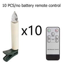 Load image into Gallery viewer, Creative LED Candle Lamp Simulation Flame Tea Light Home Birthday Christmas Candle Battery Operated Flameless LED Candles Lights Ideal For Thanksgiving Table Christmas Home Dec Party Wedding Candles Safety Home Decoration