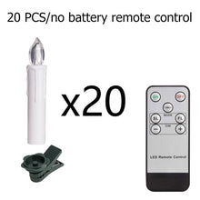 Load image into Gallery viewer, Creative LED Candle Lamp Simulation Flame Tea Light Home Birthday Christmas Candle Battery Operated Flameless LED Candles Lights Ideal For Thanksgiving Table Christmas Home Dec Party Wedding Candles Safety Home Decoration