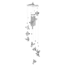 Load image into Gallery viewer, Creative Lucky Humming Bird Mobile Hanging Wind Chimes Bells Ornaments Hanging Gifts Dream-catcher Pendant Wall Home Car Decor Garden Wedding Window Decoration