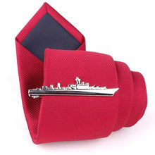 Load image into Gallery viewer, Creative Metal Necktie Bar Formal Shirt Classic Men Tie Clips Elegant Fashion Formal Professional Simple Tie Bar Clips Beautiful Designs Wedding Ceremony Gold Tie Pin Unisex Party Gifts Fashion Tie Clips