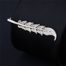 Load image into Gallery viewer, Creative Metal Necktie Bar Formal Shirt Classic Men Tie Clips Elegant Fashion Formal Professional Simple Tie Bar Clips Beautiful Designs Wedding Ceremony Gold Tie Pin Unisex Party Gifts Fashion Tie Clips