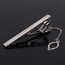 Load image into Gallery viewer, Creative Metal Necktie Bar Formal Shirt Classic Men Tie Clips Elegant Fashion Formal Professional Simple Tie Bar Clips Beautiful Designs Wedding Ceremony Gold Tie Pin Unisex Party Gifts Fashion Tie Clips