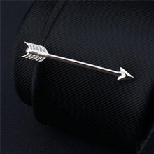 Load image into Gallery viewer, Creative Metal Necktie Bar Formal Shirt Classic Men Tie Clips Elegant Fashion Formal Professional Simple Tie Bar Clips Beautiful Designs Wedding Ceremony Gold Tie Pin Unisex Party Gifts Fashion Tie Clips