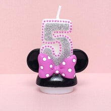Load image into Gallery viewer, Creative Scented Birthday Weddings Art Candles Digits Cartoon Flameless Candle Cake for Children Gifts Happy Birthday Decoration Children Cute Birthday Cake Candle Party Cake Decoration