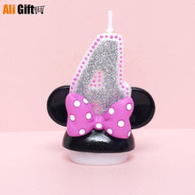 Load image into Gallery viewer, Creative Scented Birthday Weddings Art Candles Digits Cartoon Flameless Candle Cake for Children Gifts Happy Birthday Decoration Children Cute Birthday Cake Candle Party Cake Decoration