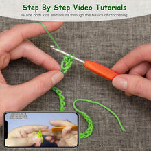 Load image into Gallery viewer, Crochet Kit for Beginners DIY Knitting Supplies