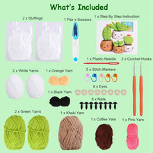 Load image into Gallery viewer, Crochet Kit for Beginners DIY Knitting Supplies
