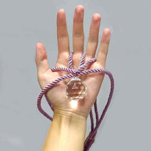 Load image into Gallery viewer, Crystal Bead Curtain Tieback Bling Diamond Bandage Rope Accessories Curtains Holder Buckle Tie Home Decorative Tieback Flower Curtain Clips Buckle with Stretchy Wire Rope For Home Office Decoration