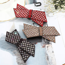 Load image into Gallery viewer, Crystal Big Bow Hair Clips For Women Girls Hair Accessories Rhinestone Hairpins Plastic Hairgirps Retro Barrette Headwear Gorgeous Hair Accessories For Women