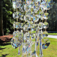Load image into Gallery viewer, Crystal Chandelier Wind Chimes For Bedroom Outdoor Garden Yard Lawn Decoration Sun-catcher Wind Chimes Rainbow Chaser Curtain Pendant Home Decor Gift