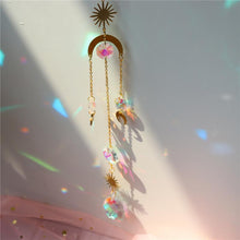 Load image into Gallery viewer, Crystal Dream Wind Chimes Dream Catcher Gifts Wall Hanging Home Decoration Window Wind Spinner OrnamentFor Bedroom Living Room Decoration Creative Girls Gifts Photography