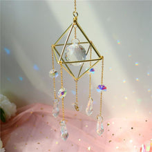 Load image into Gallery viewer, Crystal Dream Wind Chimes Dream Catcher Gifts Wall Hanging Home Decoration Window Wind Spinner OrnamentFor Bedroom Living Room Decoration Creative Girls Gifts Photography
