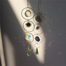 Load image into Gallery viewer, Crystal Dream Wind Chimes Dream Catcher Gifts Wall Hanging Home Decoration Window Wind Spinner OrnamentFor Bedroom Living Room Decoration Creative Girls Gifts Photography