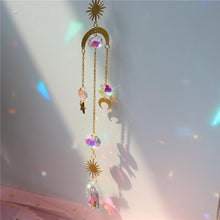 Load image into Gallery viewer, Crystal Dream Wind Chimes Dream Catcher Gifts Wall Hanging Home Decoration Window Wind Spinner OrnamentFor Bedroom Living Room Decoration Creative Girls Gifts Photography