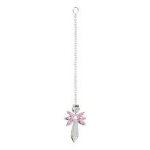Load image into Gallery viewer, Crystal Garden Sun-catcher Hanging Crystals Prisms Ornament For Window Glass Chandelier Solar Hummingbird Owl Wind Chimes Rainbow Chaser Garden Hanging Curtain Pendant Home Decor Gift Boxed Sun Catcher Gift Idea For Mom Friends Grandma Hummingbird