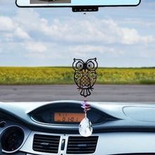 Load image into Gallery viewer, Crystal Garden Sun-catcher Hanging Crystals Prisms Ornament For Window Glass Chandelier Solar Hummingbird Owl Wind Chimes Rainbow Chaser Garden Hanging Curtain Pendant Home Decor Gift Boxed Sun Catcher Gift Idea For Mom Friends Grandma Hummingbird
