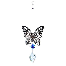 Load image into Gallery viewer, Crystal Garden Sun-catcher Hanging Crystals Prisms Ornament For Window Glass Chandelier Solar Hummingbird Owl Wind Chimes Rainbow Chaser Garden Hanging Curtain Pendant Home Decor Gift Boxed Sun Catcher Gift Idea For Mom Friends Grandma Hummingbird