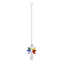 Load image into Gallery viewer, Crystal Garden Sun-catcher Hanging Crystals Prisms Ornament For Window Glass Chandelier Solar Hummingbird Owl Wind Chimes Rainbow Chaser Garden Hanging Curtain Pendant Home Decor Gift Boxed Sun Catcher Gift Idea For Mom Friends Grandma Hummingbird