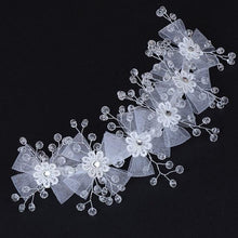 Load image into Gallery viewer, Crystal Pearl Hair Belt Wedding Bridal Hair Ornaments Hair Jewelry Decorations for Brides Wedding Gorgeous Hair Accessories For Women