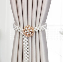 Load image into Gallery viewer, Curtain Tieback High Quality Elastic Holder Hook Buckle Clip Pretty And Fashion Polyester Decorative Home Accessories Modern Simple Style Curtain Tie Backs