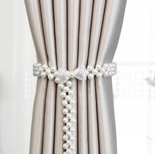 Load image into Gallery viewer, Curtain Tieback High Quality Elastic Holder Hook Buckle Clip Pretty And Fashion Polyester Decorative Home Accessories Modern Simple Style Curtain Tie Backs