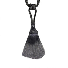 Load image into Gallery viewer, Curtain Tiebacks Tassel Curtain Clips Rope Curtain Tie Backs Holdbacks Decorative Curtain Holder Accessories For Drape Curtain Holdbacks Braided Buckle Home Decorative Window Drapery Ball Tassels Tieback 50cm