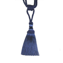 Load image into Gallery viewer, Curtain Tiebacks Tassel Curtain Clips Rope Curtain Tie Backs Holdbacks Decorative Curtain Holder Accessories For Drape Curtain Holdbacks Braided Buckle Home Decorative Window Drapery Ball Tassels Tieback 50cm