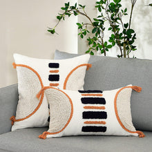 Load image into Gallery viewer, Cushion Cover Cotton Linen Pillowcase Tufted Beige Decorative Fashionable Cotton Hand-Woven Throw Pillow Covers Tufted Pillow Covers Bedroom Throw Pillow Cushion For Bed Home