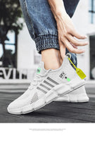Load image into Gallery viewer, Cushioning Running Mens Non-Slip Sport Shoes Professional Athletic Training Sneakers Light Men's Shoes Non Slip Lightweight Breathable Mesh Running Sport Sneakers