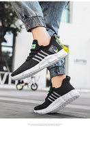 Load image into Gallery viewer, Cushioning Running Mens Non-Slip Sport Shoes Professional Athletic Training Sneakers Light Men's Shoes Non Slip Lightweight Breathable Mesh Running Sport Sneakers