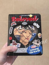 Load image into Gallery viewer, Custom 64 Card Photo Album Mini Collect Book 3 Inch For Polaroid Photo Card Photocard Ring Binder Cover Refillable Notebook Photo Album