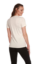Load image into Gallery viewer, Custom Printed Women's Bamboo/Cotton Short Sleeve Scoop Neck Graphic T-Shirt