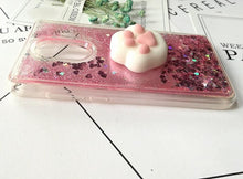 Load image into Gallery viewer, Cute 3D Squishy Cat Case For Xiaomi Redmi 5 plus 4X 8A 9A 9C 10T Luxury Glitter Quicksand Phone Case Redmi Note 5 9 Pro 5A Prime ,3D Shiny Quicksand Moving Bling Glitter Liquid Sparkle Flowing Soft Silicone Bumper Mirror Back Protective Case