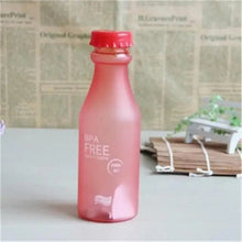 Load image into Gallery viewer, Cute 550ML Candy Color Free Water Bottles Leak-proof Drinking Cup Kettle Outdoor Sports Water Bottle for Travel Running Camping