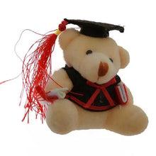 Load image into Gallery viewer, Cute And Charming 9cm Lovely Bear Plush Doll with Graduation Outfit, Realistic Stuffed Baby Doll Teddy Plush Toy for Children and Adult Gift