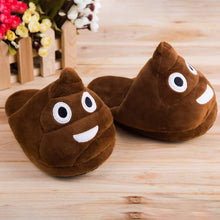 Load image into Gallery viewer, Cute And Fun Plush Emoji Slippers