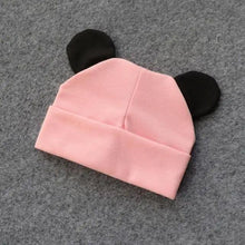 Load image into Gallery viewer, Cute Baby 0-12M Hat With Ears Casual Style Kids Autumn Winter Hat Classic Boys And Girls Beanie