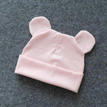Load image into Gallery viewer, Cute Baby 0-12M Hat With Ears Casual Style Kids Autumn Winter Hat Classic Boys And Girls Beanie