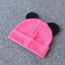 Load image into Gallery viewer, Cute Baby 0-12M Hat With Ears Casual Style Kids Autumn Winter Hat Classic Boys And Girls Beanie