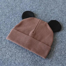 Load image into Gallery viewer, Cute Baby 0-12M Hat With Ears Casual Style Kids Autumn Winter Hat Classic Boys And Girls Beanie