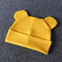 Load image into Gallery viewer, Cute Baby 0-12M Hat With Ears Casual Style Kids Autumn Winter Hat Classic Boys And Girls Beanie